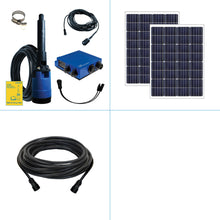 Cargar imagen en el visor de la galería, Sistema de bombeo solar S1-200 HR-07 // - Caudal máx. 11.000 litros/día - Altura máx. 40 metros
